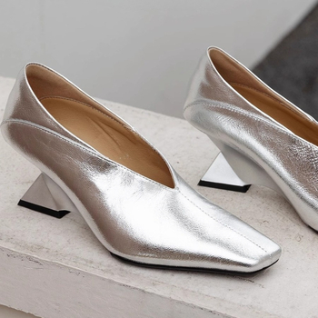 Ženske Mary Jane cipele, slip-on, okrugli vrh, debeli pet 6–8 cm, gornji dio od superfibre, gumeni potplat