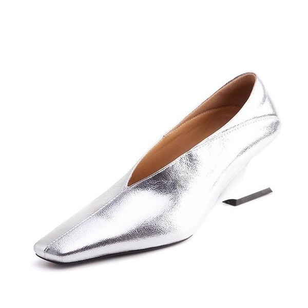 Ženske Mary Jane cipele, slip-on, okrugli vrh, debeli pet 6–8 cm, gornji dio od superfibre, gumeni potplat