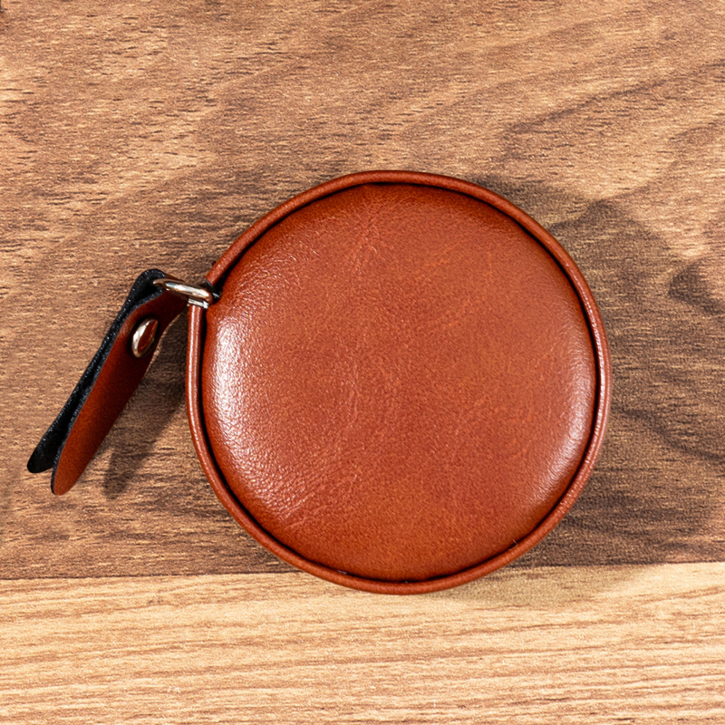 PU kožna mjernа traka s automatskim povlačenjem, graviranje moguće, prijenosna, raspon mjerenja 0-150 cm