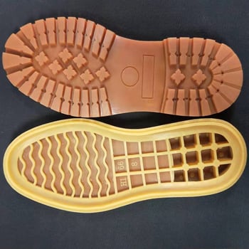 HI66 εξωτερική καουτσούκ σόλα για μποτάκια και παπούτσια — μοτίβο Plum Blossom, κατάλληλη για χειμώνα, άνοιξη και φθινόπωρο, για δερμάτινα και εργασιακά παπούτσια