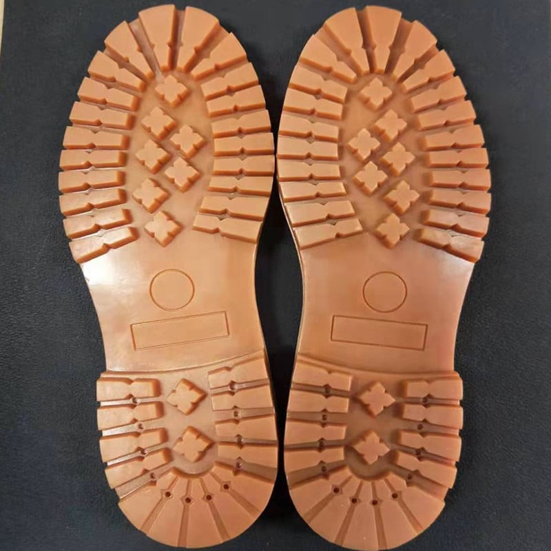 HI66 εξωτερική καουτσούκ σόλα για μποτάκια και παπούτσια — μοτίβο Plum Blossom, κατάλληλη για χειμώνα, άνοιξη και φθινόπωρο, για δερμάτινα και εργασιακά παπούτσια