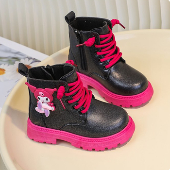 Dječje zimske čizme za djevojčice s motivom crtića, vodootporne, mekana potplata, protuklizne