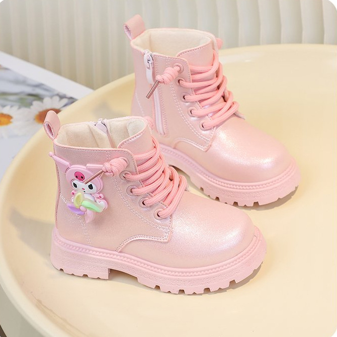 Dječje zimske čizme za djevojčice s motivom crtića, vodootporne, mekana potplata, protuklizne