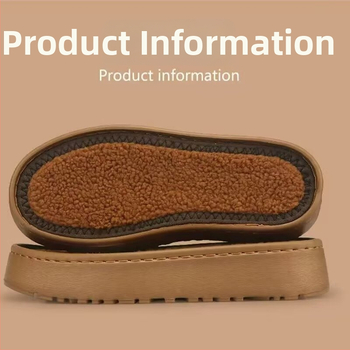 Podrážka na snehové topánky - DIY ručne pletené mäkké podrážky na papuče, EVA materiál, mäkký pocit, na zimu/jar/jeseň