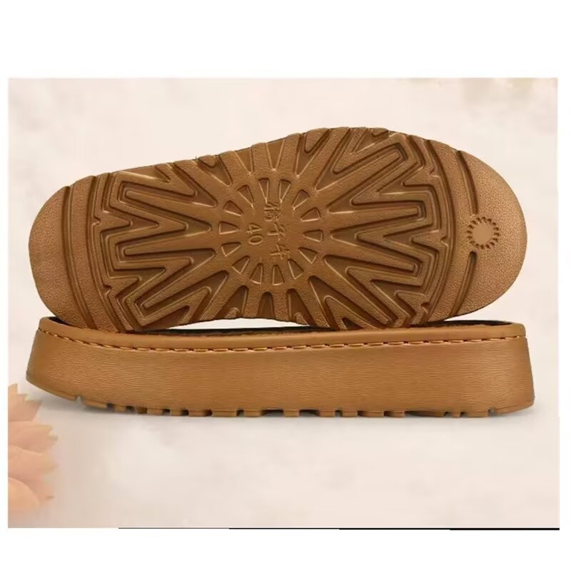 Podrážka na snehové topánky - DIY ručne pletené mäkké podrážky na papuče, EVA materiál, mäkký pocit, na zimu/jar/jeseň