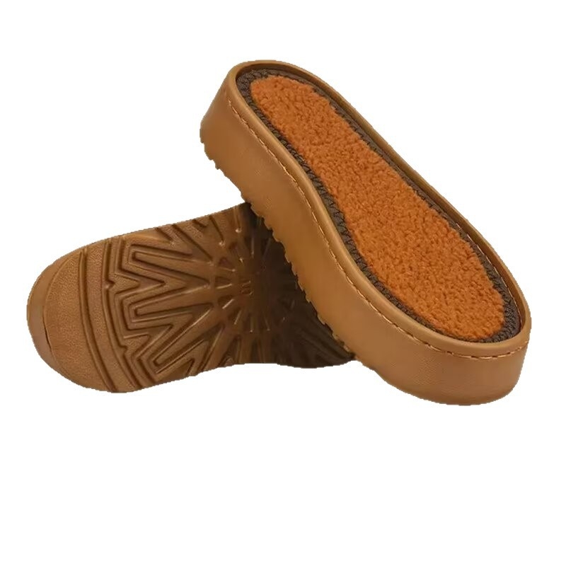 Podrážka na snehové topánky - DIY ručne pletené mäkké podrážky na papuče, EVA materiál, mäkký pocit, na zimu/jar/jeseň