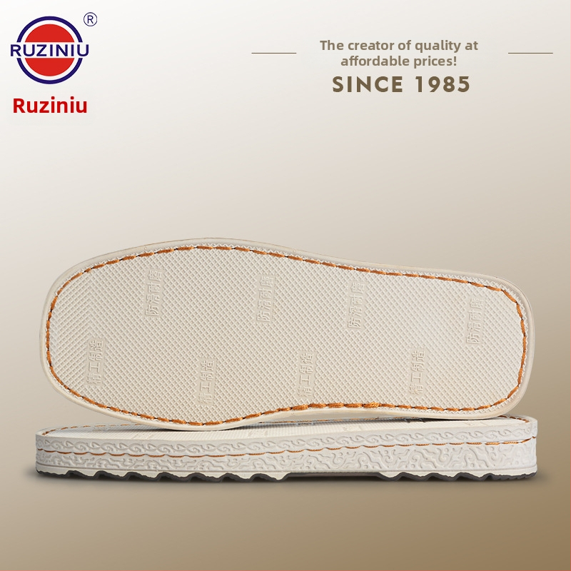 Conium cow gumové papuče na zimu, jar a jeseň — štýl do mesta pre dochádzanie