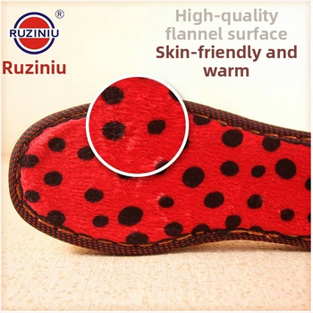 Podrážka z hovädzej šľachy – protišmyková a odolná voči opotrebeniu pre detské papuče Oxford pletené z vlneného vlákna (zima, jar, jeseň)