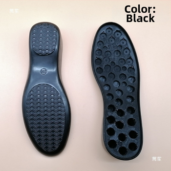 Náhradná podrážka pre kožené topánky — polyuretán, zosilnená, odolná voči opotrebeniu, vhodná pre topánky so stredným podpätkom