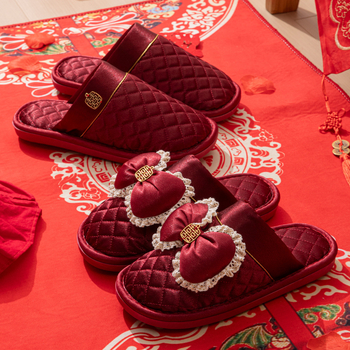 Unisex papuče od nubuka za unutarnju upotrebu, PVC đon, zima, protuklizne, tople, za parove