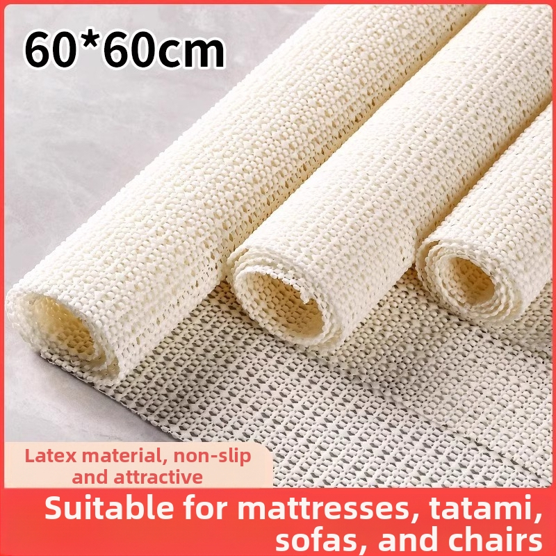 Антихлъзгаща EVA пяна подложка, квадратна, релефна кареобразна шарка, подходяща за машинно пране