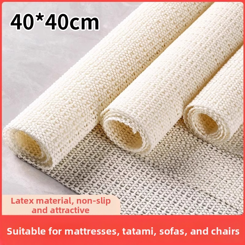 Антихлъзгаща EVA пяна подложка, квадратна, релефна кареобразна шарка, подходяща за машинно пране