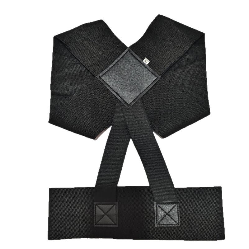 Дишащ коректор за стойката с открити рамене, унисекс, невидим под дрехите