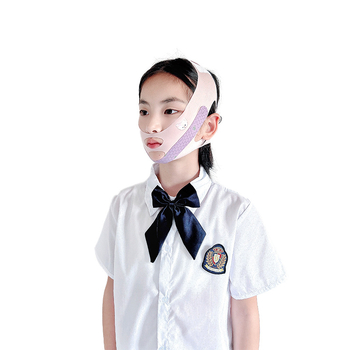 Dječji korektor disanja kroz usta — sprječava otvaranje usta tijekom sna, crtani stil, poliester vlakna