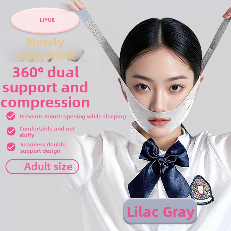 Detský korektor dýchania ústami — zabraňuje otvoreniu úst počas spánku, kreslený štýl, polyesterová priadza
