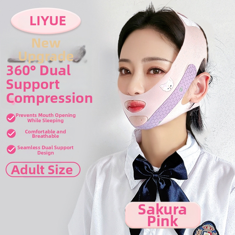 Detský korektor dýchania ústami — zabraňuje otvoreniu úst počas spánku, kreslený štýl, polyesterová priadza