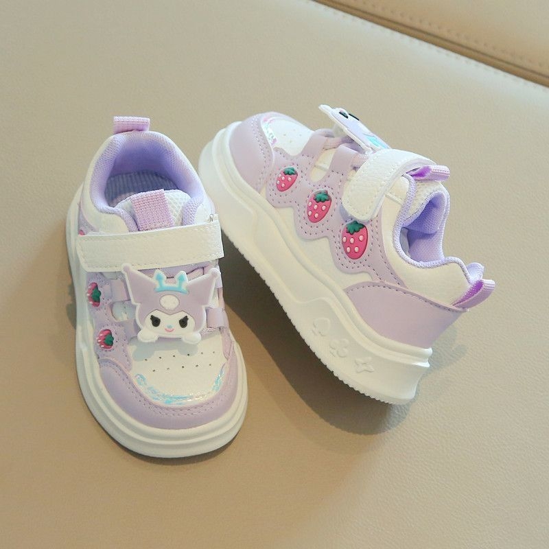 Lányoknak készült sneaker, műbőr felsőrész, légáteresztő, csúszásmentes, 12–36 hónapos korban