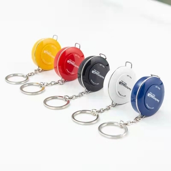 Mini kulcstartó automata visszahúzódó mérőszalag, műanyag test, varrásra, márka Powerful factory