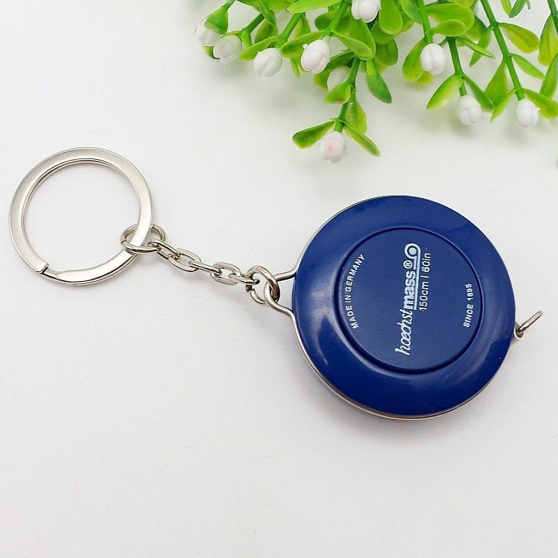 Mini kulcstartó automata visszahúzódó mérőszalag, műanyag test, varrásra, márka Powerful factory