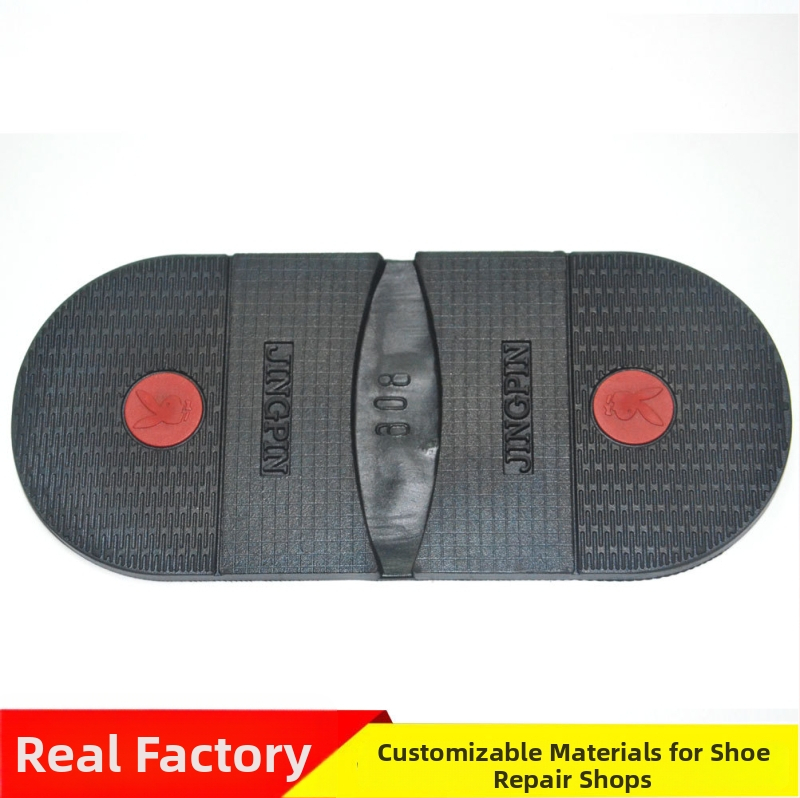 Materiál na päty topánok – prírodný kaučuk, odolný voči opotrebeniu, protišmykový; vhodný pre kožené, casual, teplé a pracovné topánky