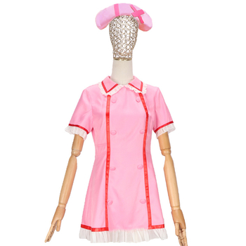Cosplay kostim medicinskoj sestri - kompletan set za anime igranje uloga, poliester 30-50%