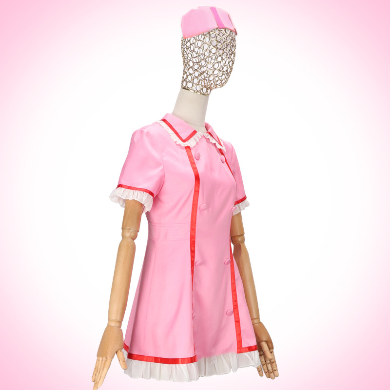 Cosplay kostim medicinskoj sestri - kompletan set za anime igranje uloga, poliester 30-50%