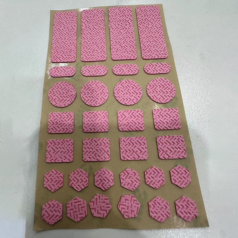 Fishbone DIY αυτοκόλλητα αντιολισθητικά για ποντίκι, πάχος 0,4 мм, συμβατά με Logitech, απορροφούν τον ιδρώτα και έχουν αντιολισθητική επιφάνεια, χύτευση με έγχυση, επεξεργασία OEM