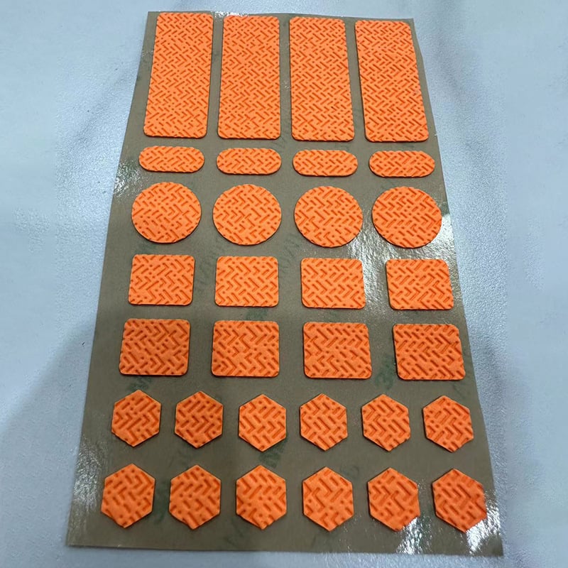 Fishbone DIY αυτοκόλλητα αντιολισθητικά για ποντίκι, πάχος 0,4 мм, συμβατά με Logitech, απορροφούν τον ιδρώτα και έχουν αντιολισθητική επιφάνεια, χύτευση με έγχυση, επεξεργασία OEM