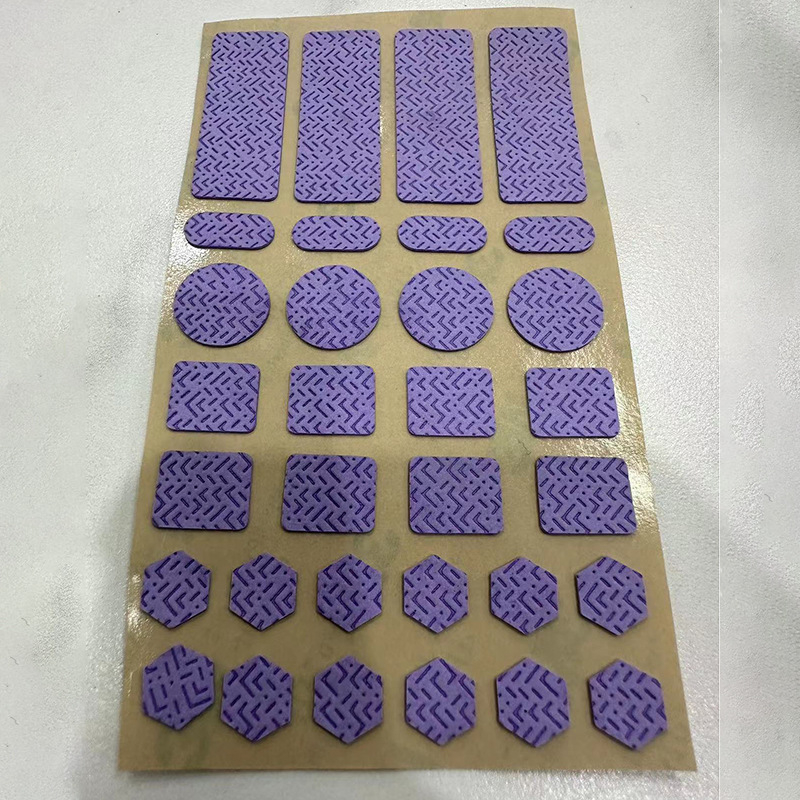 Fishbone DIY αυτοκόλλητα αντιολισθητικά για ποντίκι, πάχος 0,4 мм, συμβατά με Logitech, απορροφούν τον ιδρώτα και έχουν αντιολισθητική επιφάνεια, χύτευση με έγχυση, επεξεργασία OEM