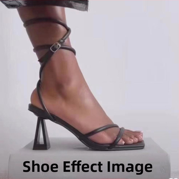 Dámske vysoké lodičky s trojuholníkovým výrezom - ABS, model 135-6337, spracovanie podľa výkresov a vzoriek, možná úprava