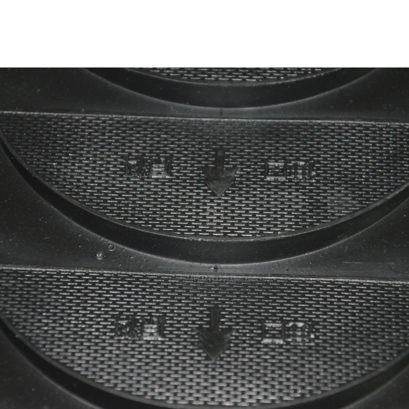 Λωρίδα επισκευής φτέρνας για δερμάτινα παπούτσια – καουτσούκ υλικό επισκευής, 6 mm, εξωτερική χρήση, μοντέλο Heel Offset