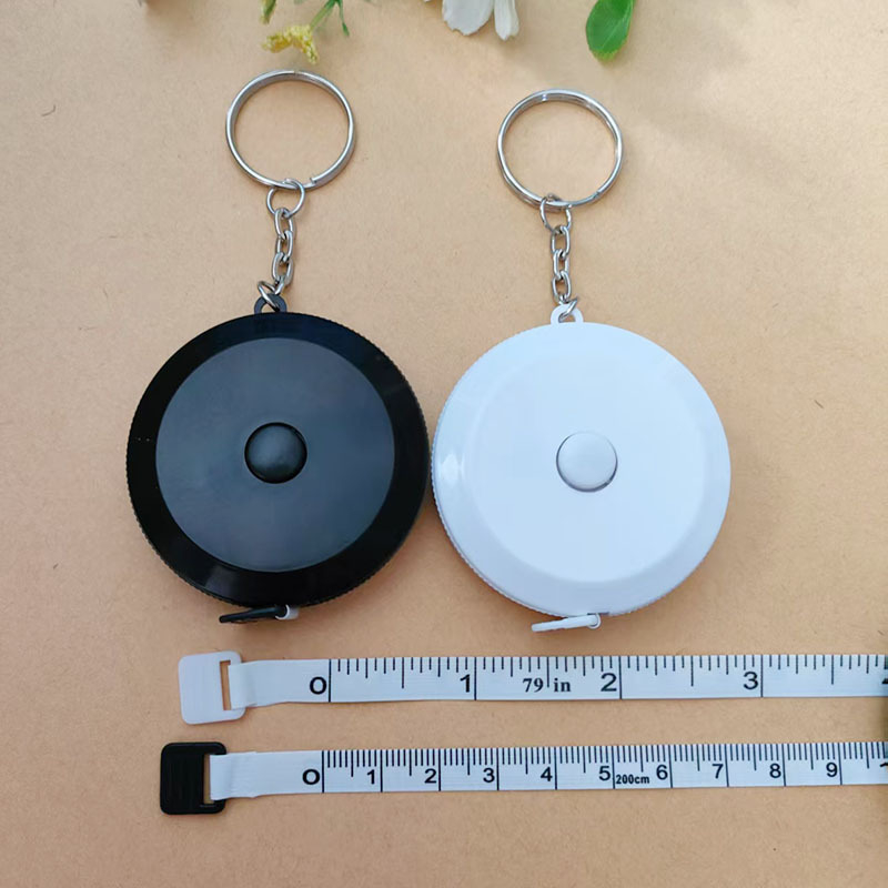 Ključni lančić s mjernom trakom, raspon 200 cm, ABS konstrukcija, marka Aolin, prilagođeni logotip