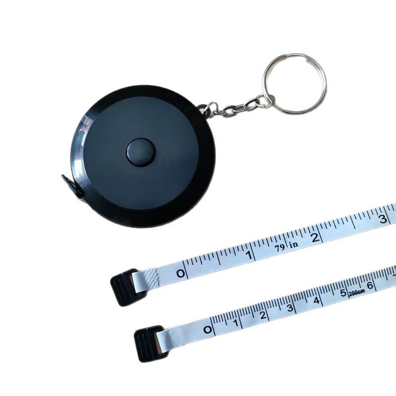Ključni lančić s mjernom trakom, raspon 200 cm, ABS konstrukcija, marka Aolin, prilagođeni logotip