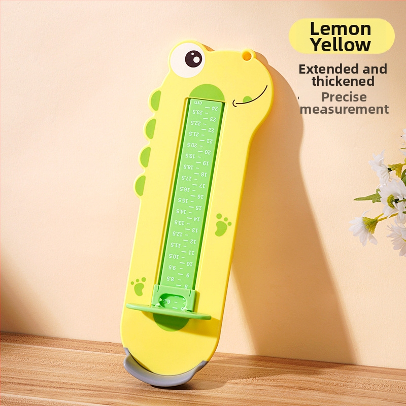 Detský merací prístroj na nohu - ABS plast, vek 1–16 rokov, štandardné balenie