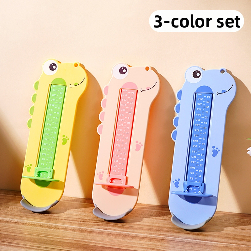 Detský merací prístroj na nohu - ABS plast, vek 1–16 rokov, štandardné balenie