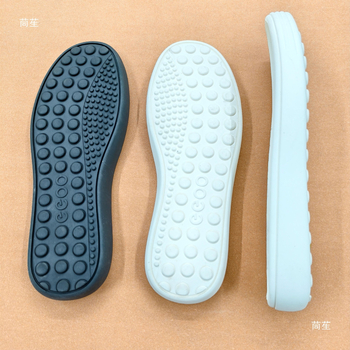 Unisex slip-on casual cipele s gumom na potplati, ravnim petom, okruglim prstom, s zamjenjivom potplatom