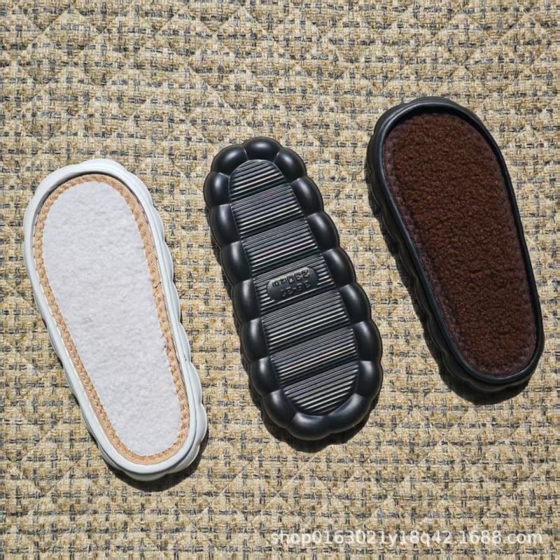 Șlapi EVA cu talpă antiderapantă, talpă groasă, vârf rotund, talpă lucrată manual, pentru patru anotimpuri