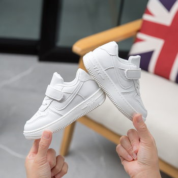 Dječje tenisice s Velcro kopčanjem, gornji dio od mikrovlaknaste kože, gumeni potplat, prozračne i protuklizne, proljeće–jesen