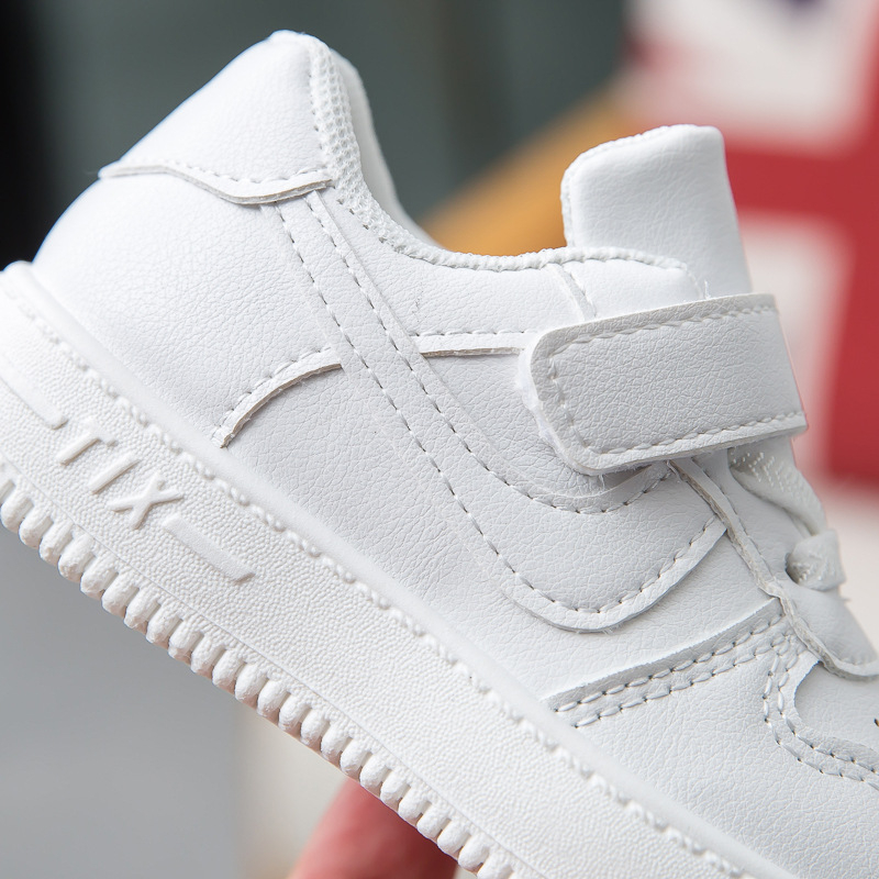 Dječje tenisice s Velcro kopčanjem, gornji dio od mikrovlaknaste kože, gumeni potplat, prozračne i protuklizne, proljeće–jesen