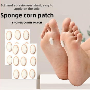 Oválny penový patch na päty a chodidlo, proti odieraniu, pre vysoké topánky, kód Hxb-168