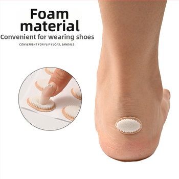 Oválny penový patch na päty a chodidlo, proti odieraniu, pre vysoké topánky, kód Hxb-168