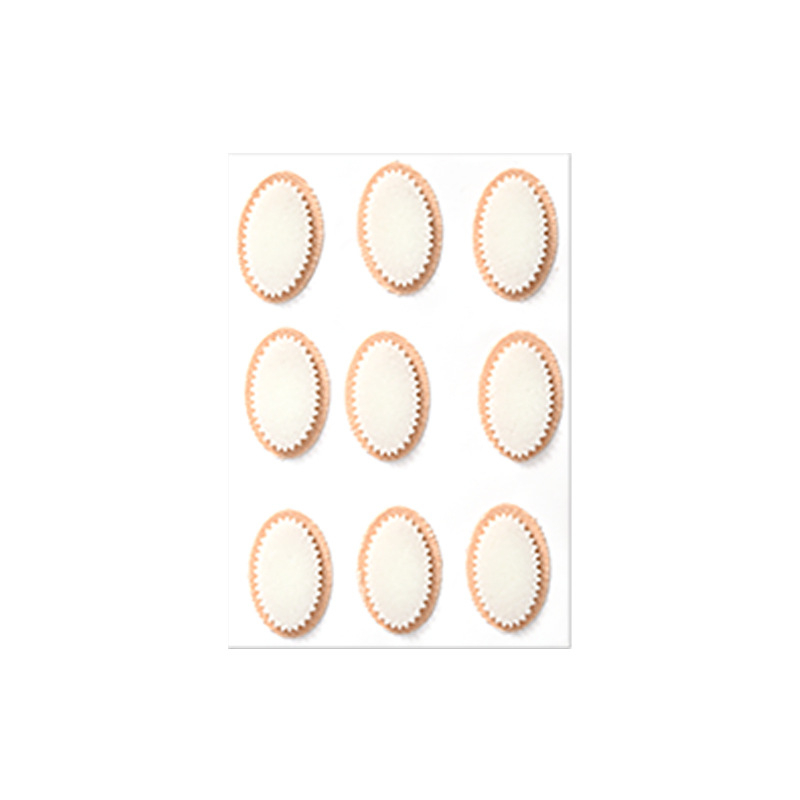 Οβάλ αφρώδες επίθεμα φτέρνας και πέλματος, αντιτριβικό για κάλους, κατάλληλο για ψηλά τακούνια, κωδ. Hxb-168