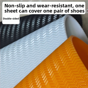 Protiskluzová nášľapka podošvy na topánky – odolný gumový náplas pre prednú časť a pätu, pre kožené topánky; Číslo artiklu 4ci36rRt; Štýl: Iné; Model: Iné; Materiál: Drevo