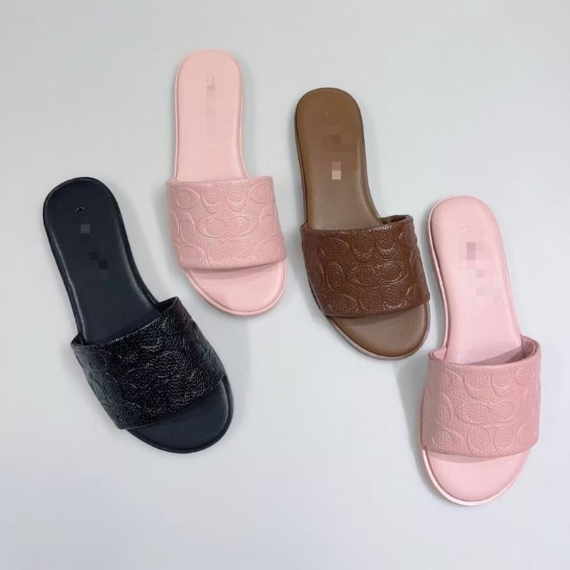 Ženske reljefne slip-on sandale – gornji dio od Super Fibera, gumena potplata, debljina potplata 3–5 cm, dišuće, otporne na klizanje