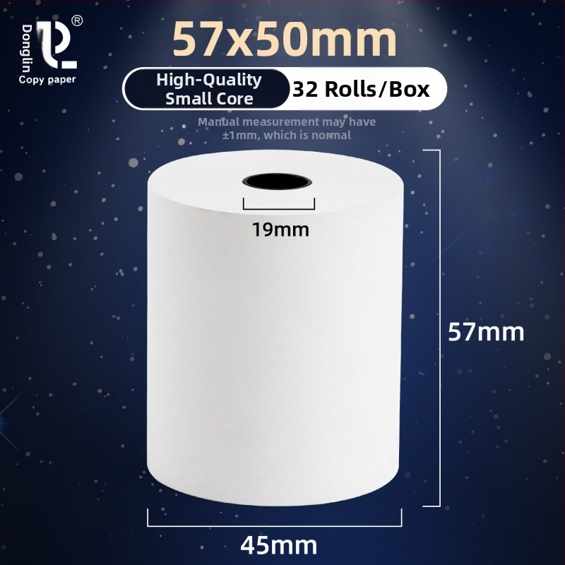 East forest termalni papir za račune, jednoslojni, mali cijevni jezgri, za hotele, lanca brze hrane, trgovine milk tea i barove