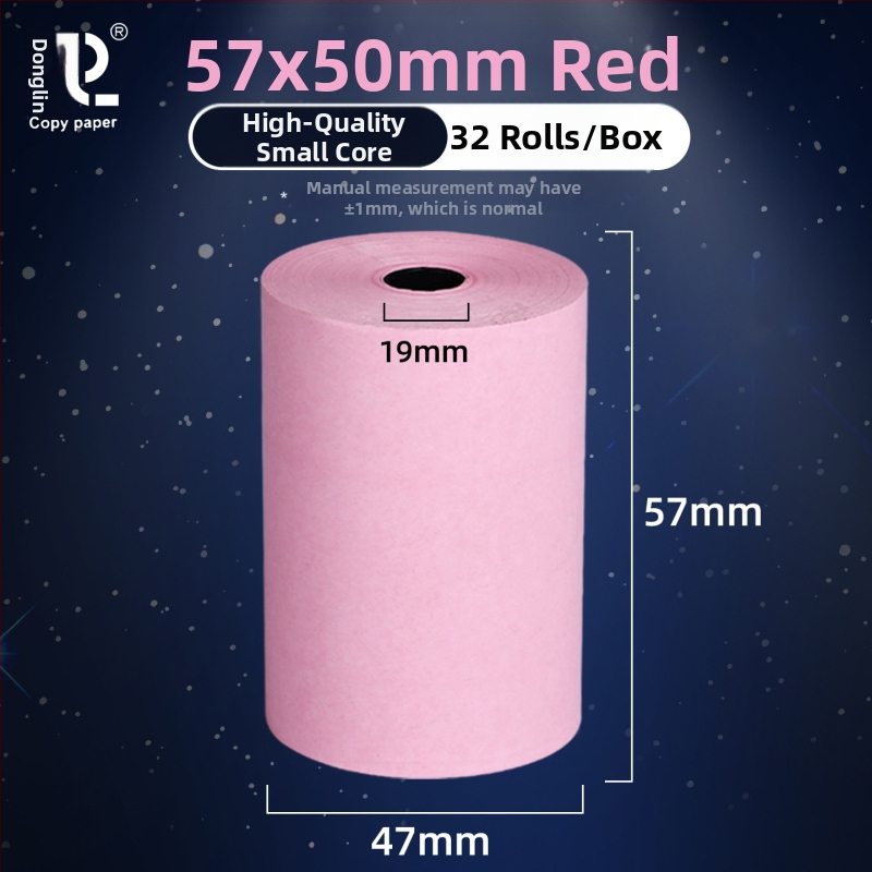 East forest termalni papir za račune, jednoslojni, mali cijevni jezgri, za hotele, lanca brze hrane, trgovine milk tea i barove