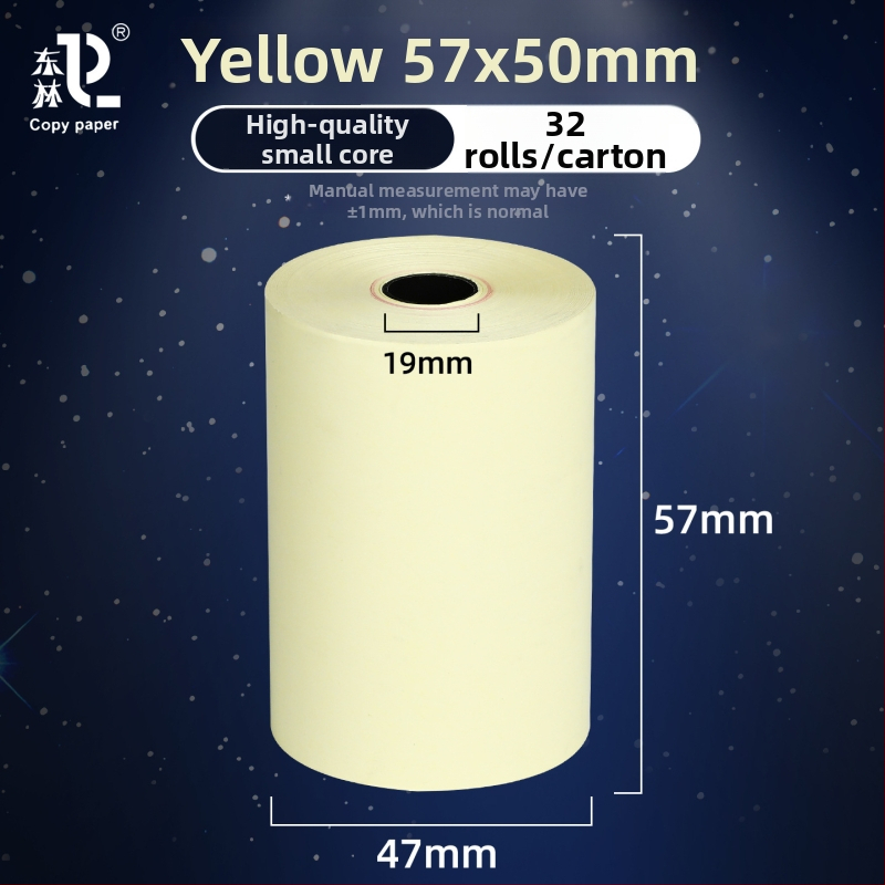 East forest termalni papir za račune, jednoslojni, mali cijevni jezgri, za hotele, lanca brze hrane, trgovine milk tea i barove