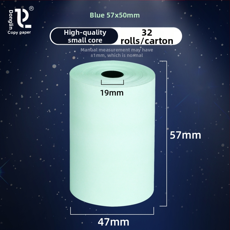 East forest termalni papir za račune, jednoslojni, mali cijevni jezgri, za hotele, lanca brze hrane, trgovine milk tea i barove