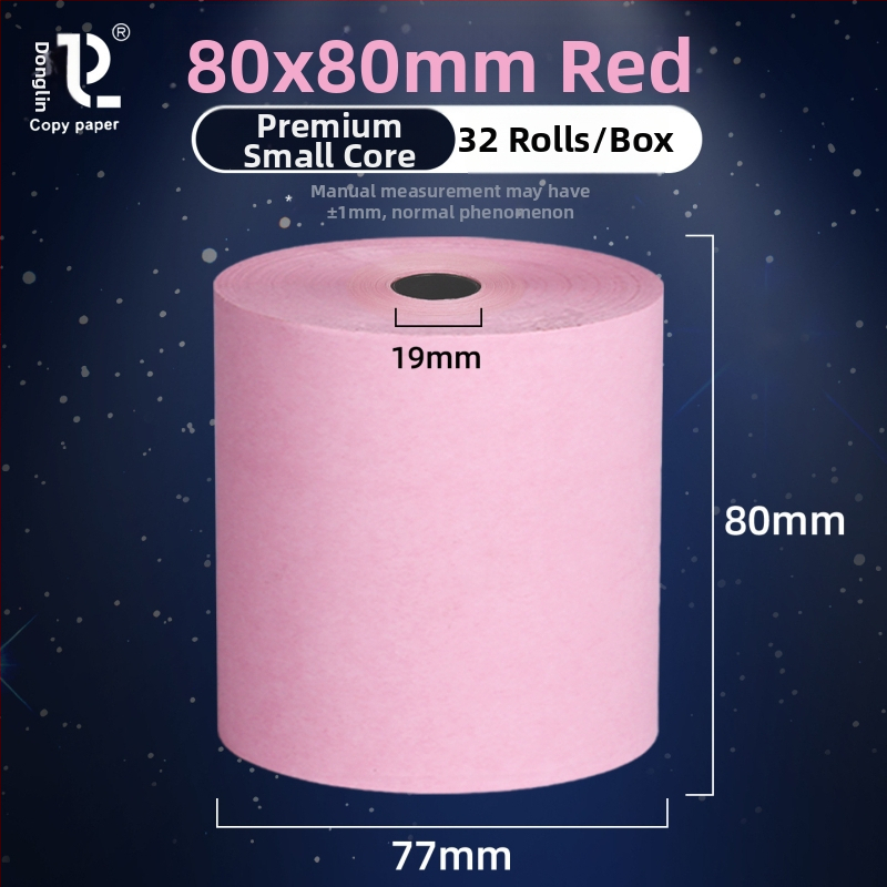 East forest termalni papir za račune, jednoslojni, mali cijevni jezgri, za hotele, lanca brze hrane, trgovine milk tea i barove