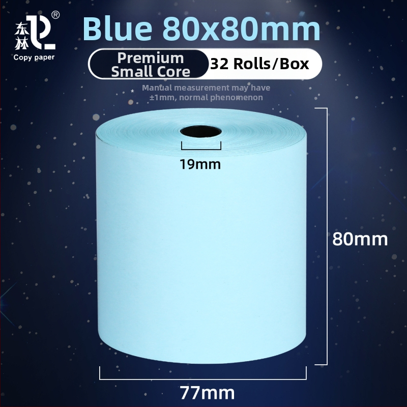 East forest termalni papir za račune, jednoslojni, mali cijevni jezgri, za hotele, lanca brze hrane, trgovine milk tea i barove